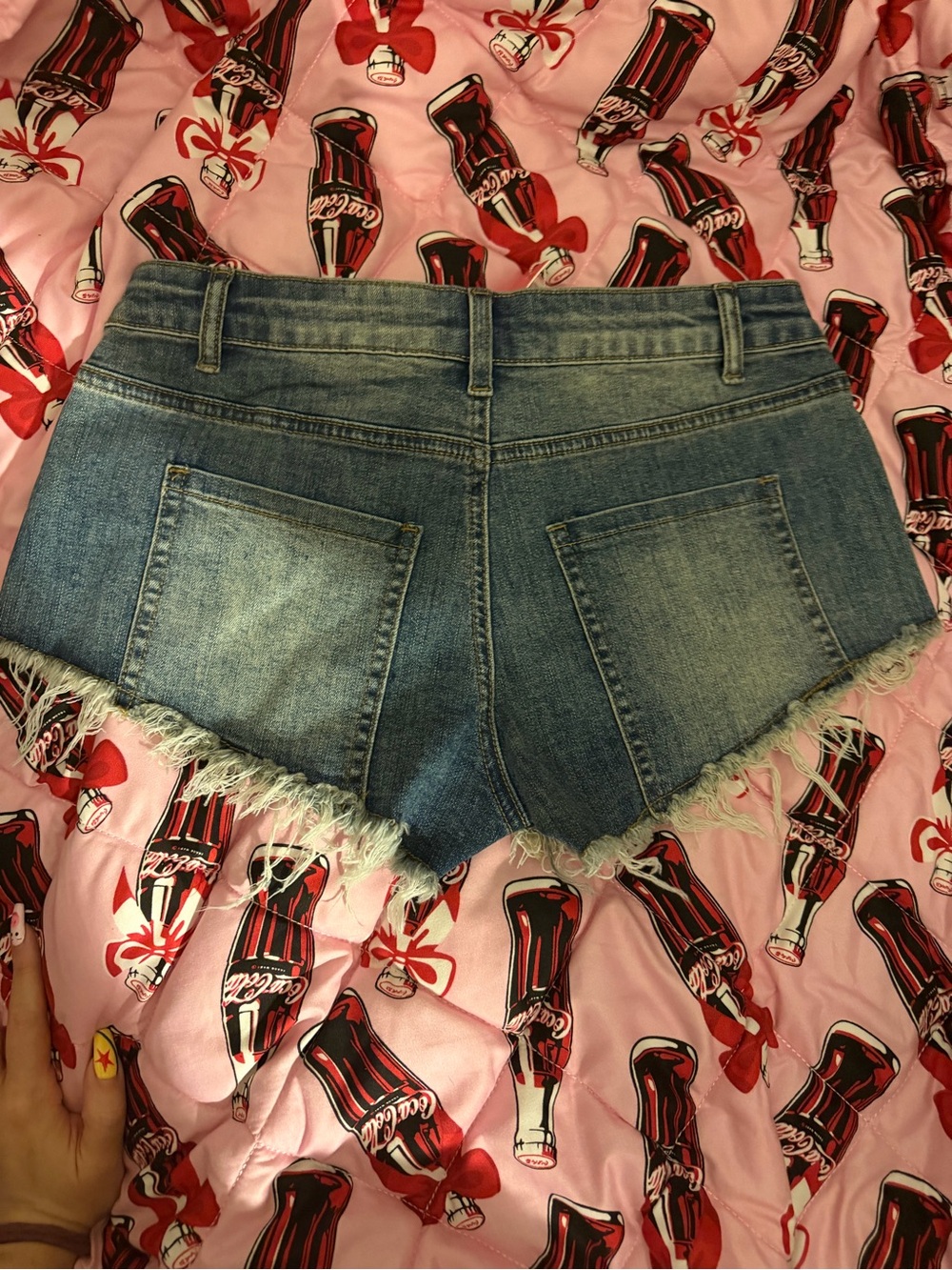Edikted Low Rise Studded Shorts - Picture 4 of 6